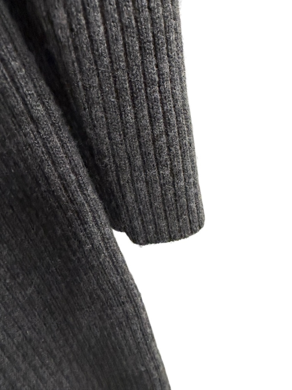 Athleta Chalet Sweater Dress Gray Merino Wool Dress Size Small - Picture 3 of 10